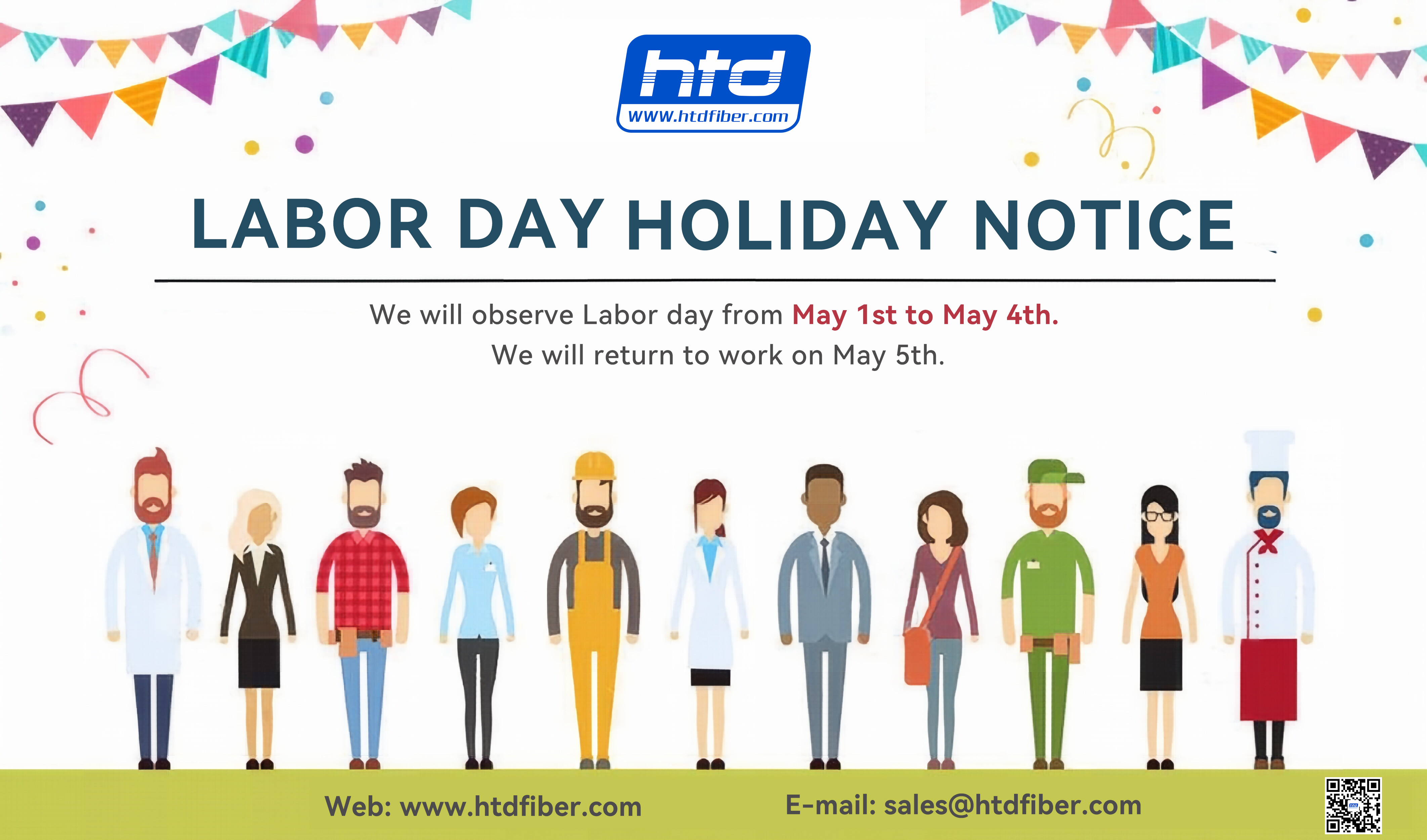 Labor day holiday Notice